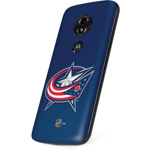 NHL Columbus Blue Jackets Logo Moto E5 Play Skin